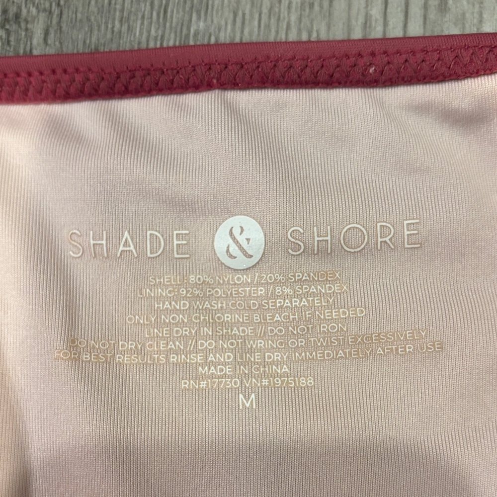 Shade & Shore Dusty Rose Bikini Panty - Picture 2 of 4